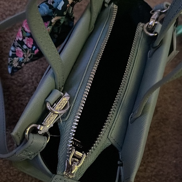 Grey color mini purse - Picture 2 of 3